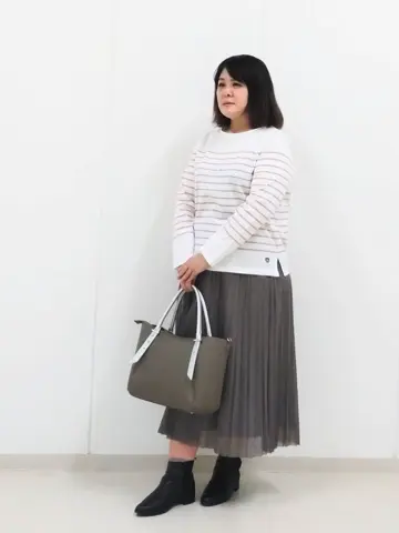 J.PRESS LADIES L 河野 コーディネート画像