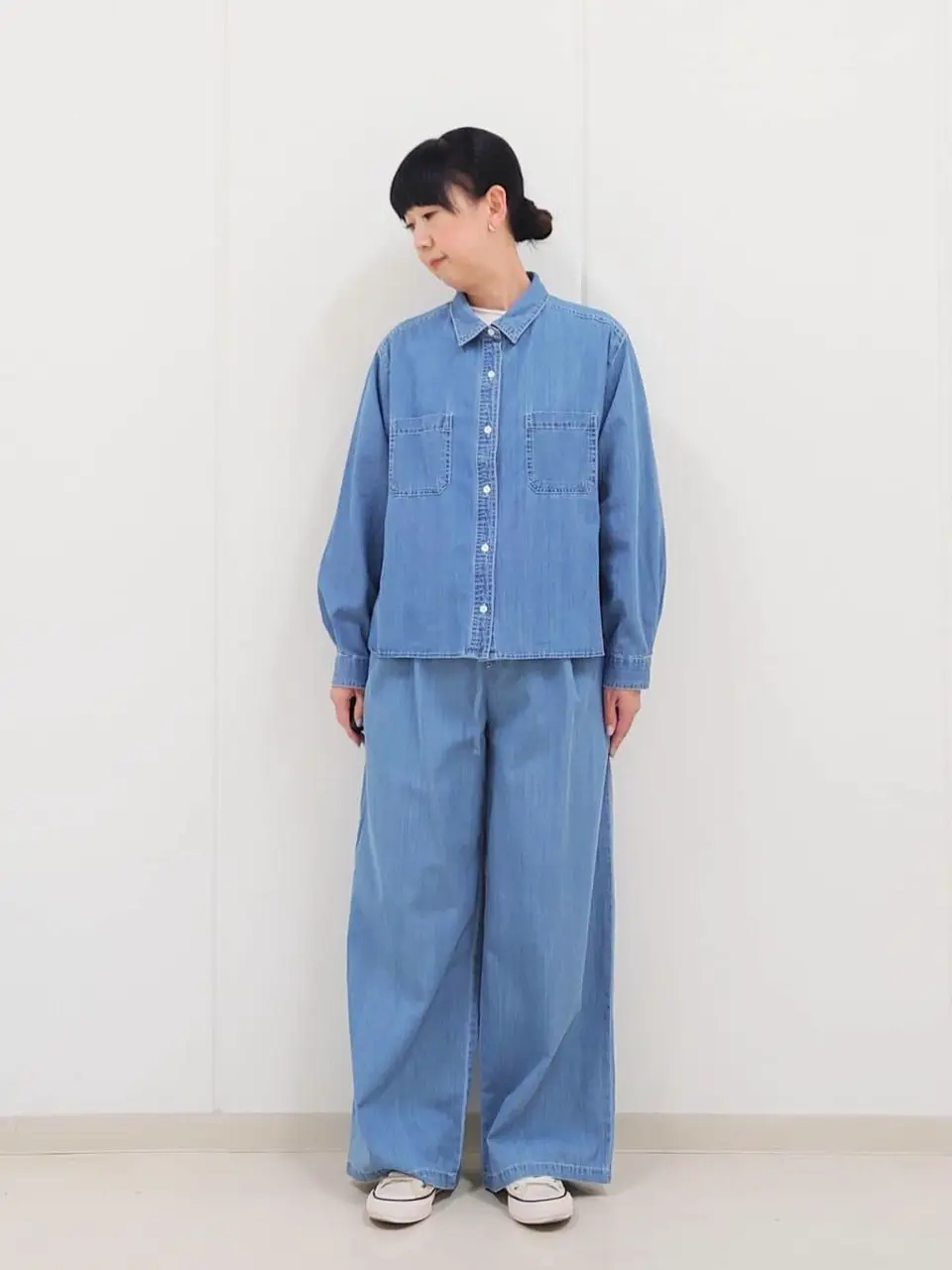 J.PRESS LADIES L スタッフ コーディネート画像