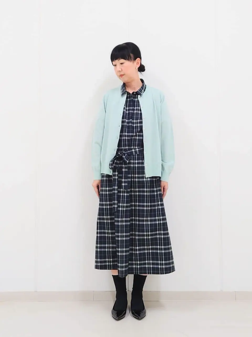 J.PRESS LADIES L スタッフ コーディネート画像