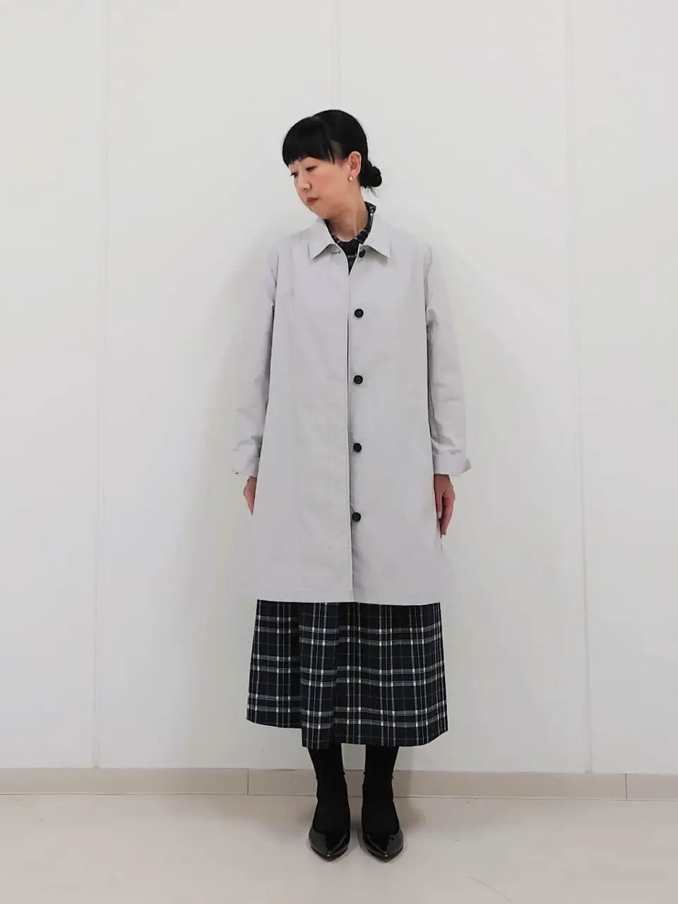 J.PRESS LADIES L スタッフ コーディネート画像