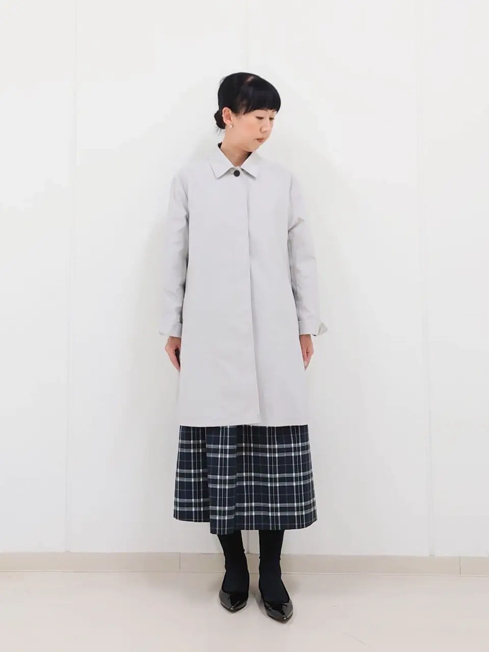 J.PRESS LADIES L スタッフ コーディネート画像