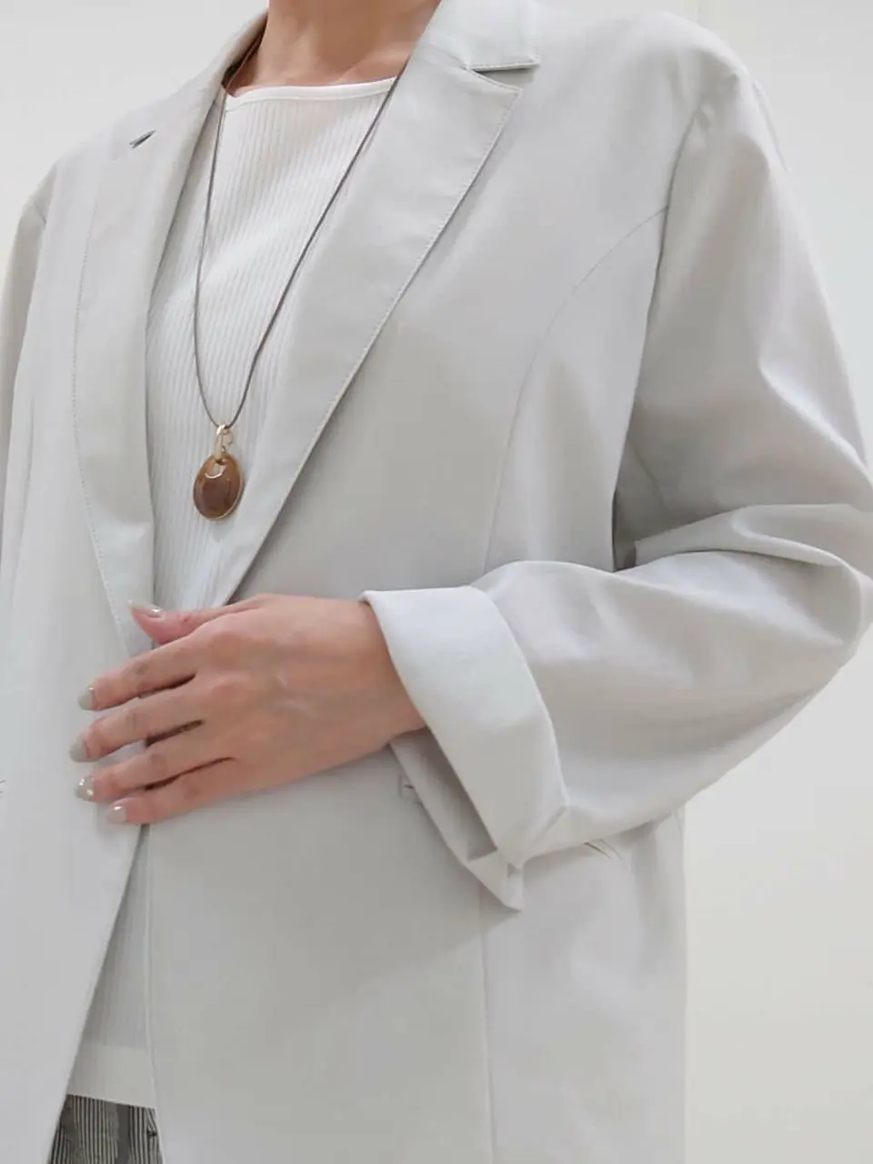 J.PRESS LADIES L スタッフ コーディネート画像