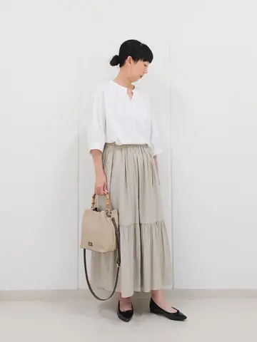 J.PRESS LADIES L スタッフ コーディネート画像