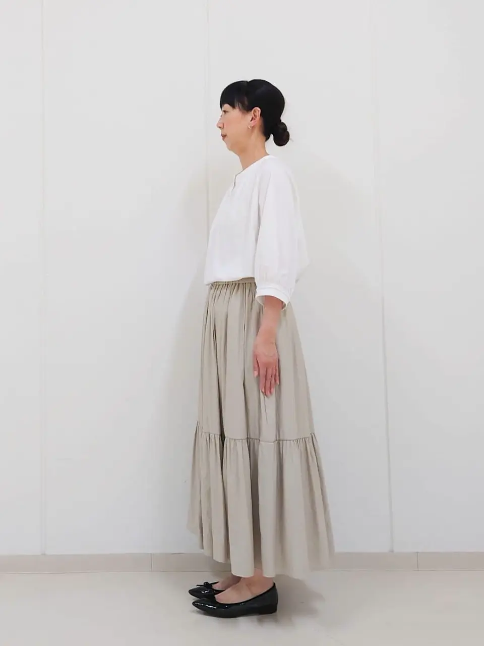 J.PRESS LADIES L スタッフ コーディネート画像