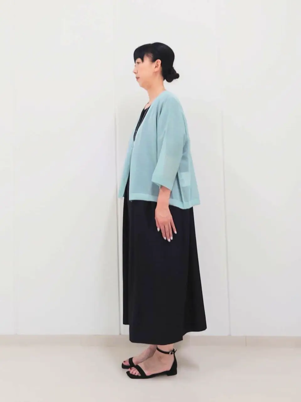 J.PRESS LADIES L スタッフ コーディネート画像