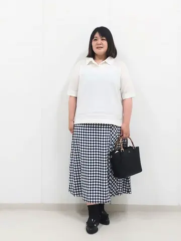 J.PRESS LADIES L 河野 コーディネート画像