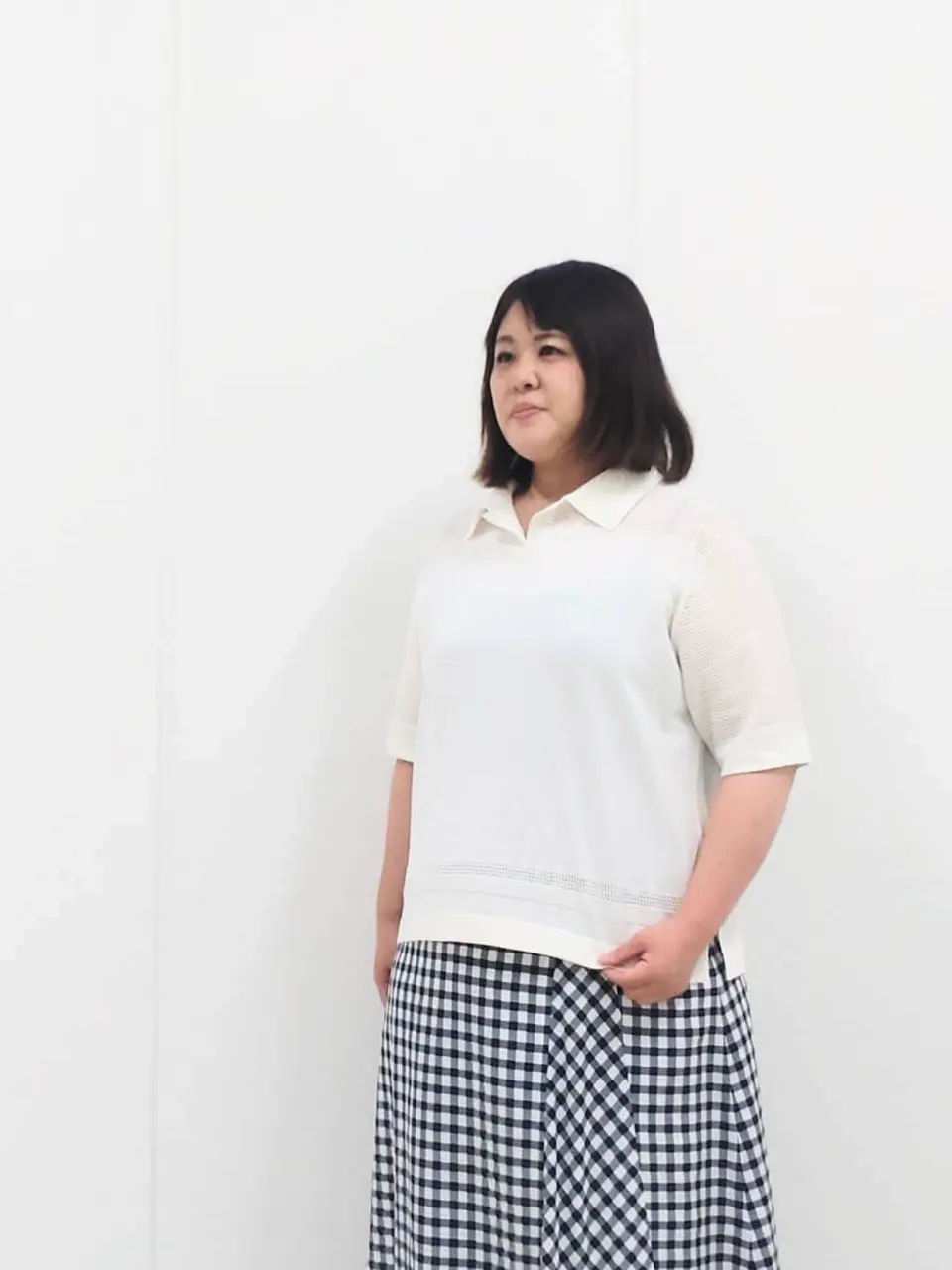 J.PRESS LADIES L 河野 コーディネート画像