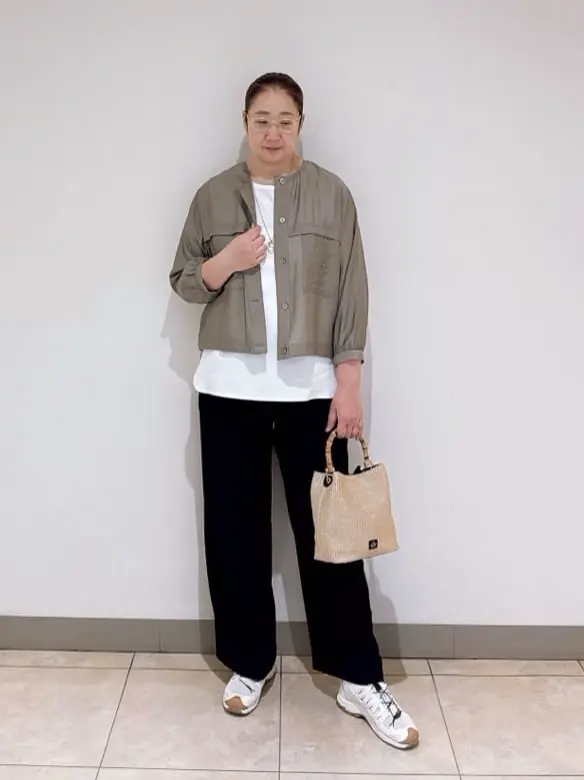 J.PRESS LADIES L スタッフ コーディネート画像