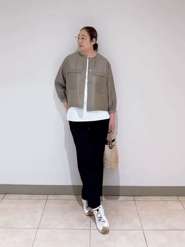 J.PRESS LADIES L スタッフ コーディネート画像