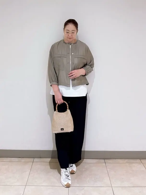 J.PRESS LADIES L スタッフ コーディネート画像