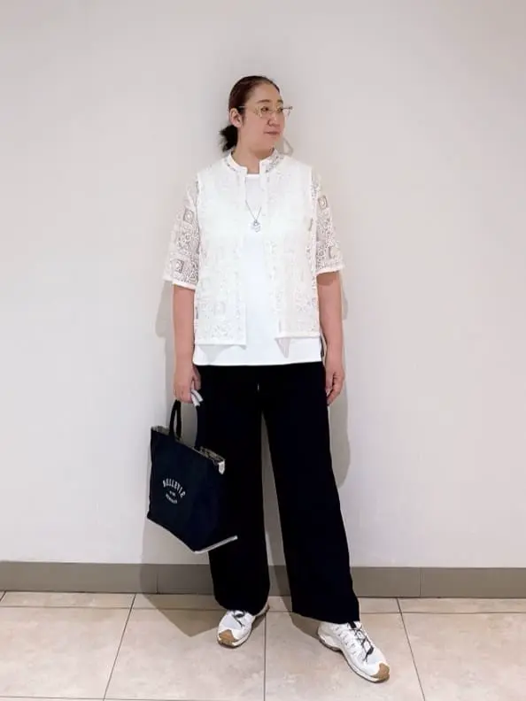 J.PRESS LADIES L スタッフ コーディネート画像