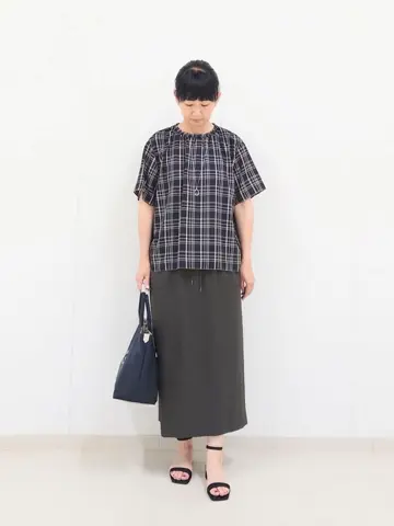 J.PRESS LADIES L スタッフ コーディネート画像