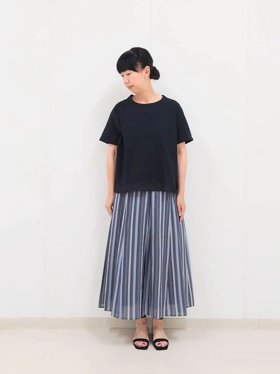 J.PRESS LADIES L スタッフ コーディネート画像