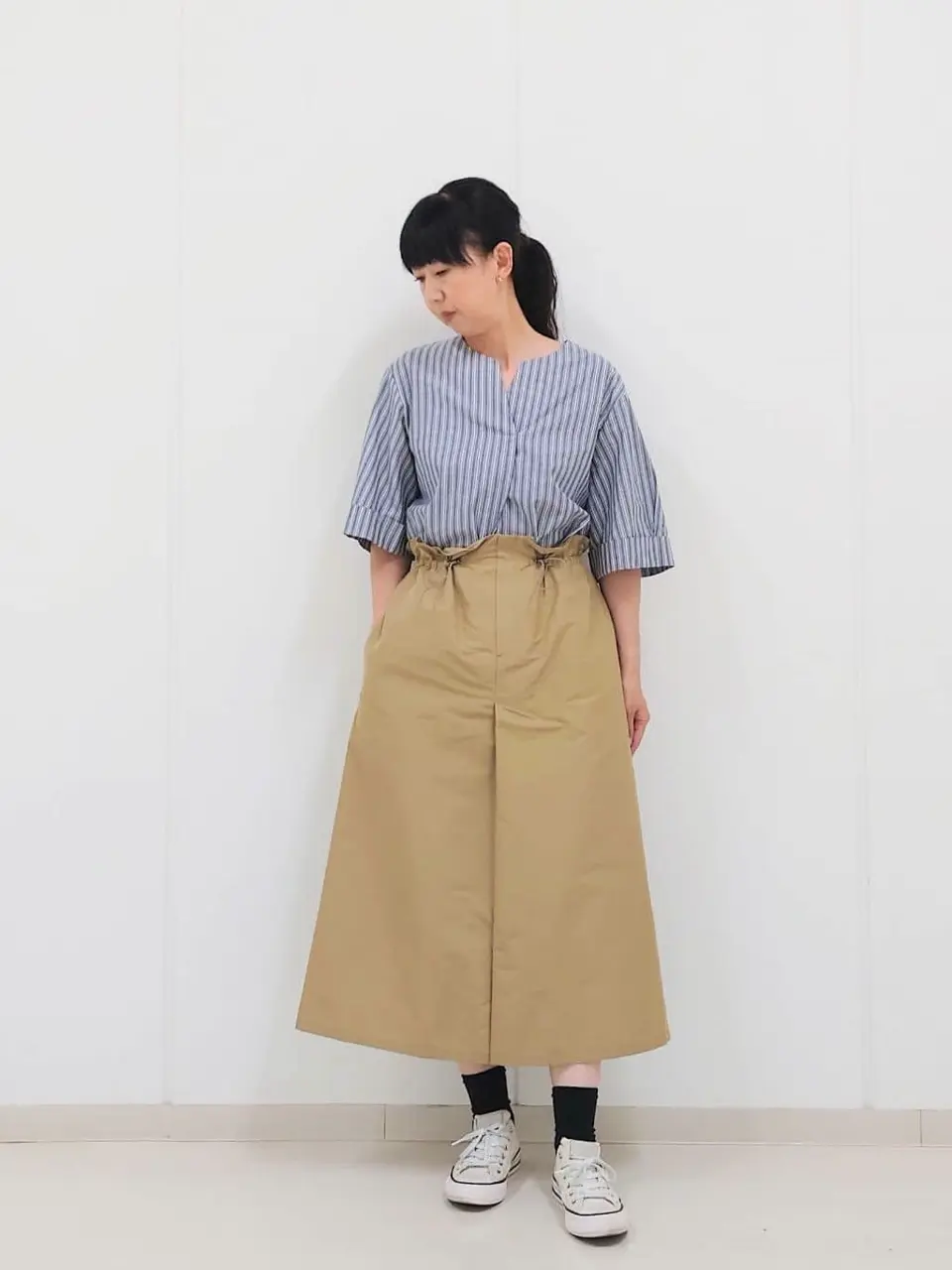 J.PRESS LADIES L スタッフ コーディネート画像