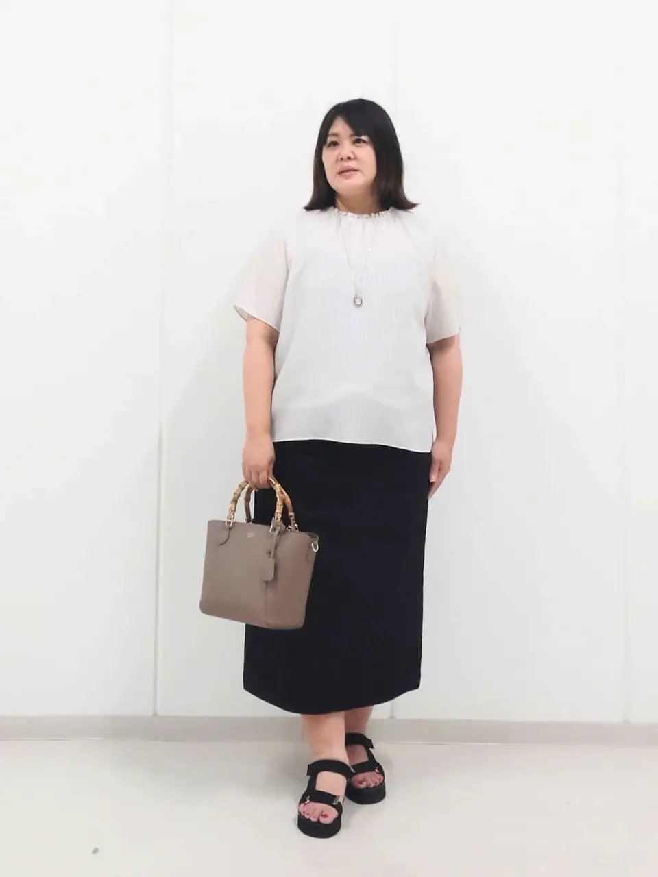 J.PRESS LADIES L 河野 コーディネート画像