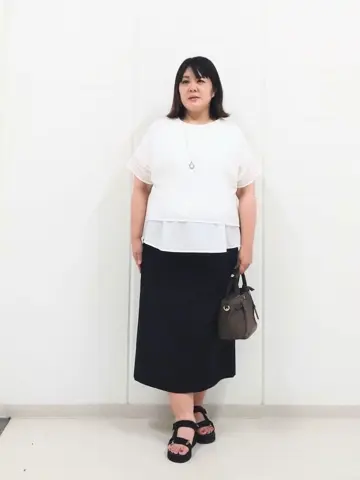 J.PRESS LADIES L 河野 コーディネート画像