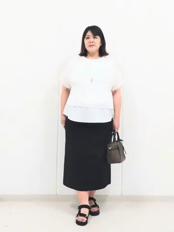 J.PRESS LADIES L 河野 コーディネート画像