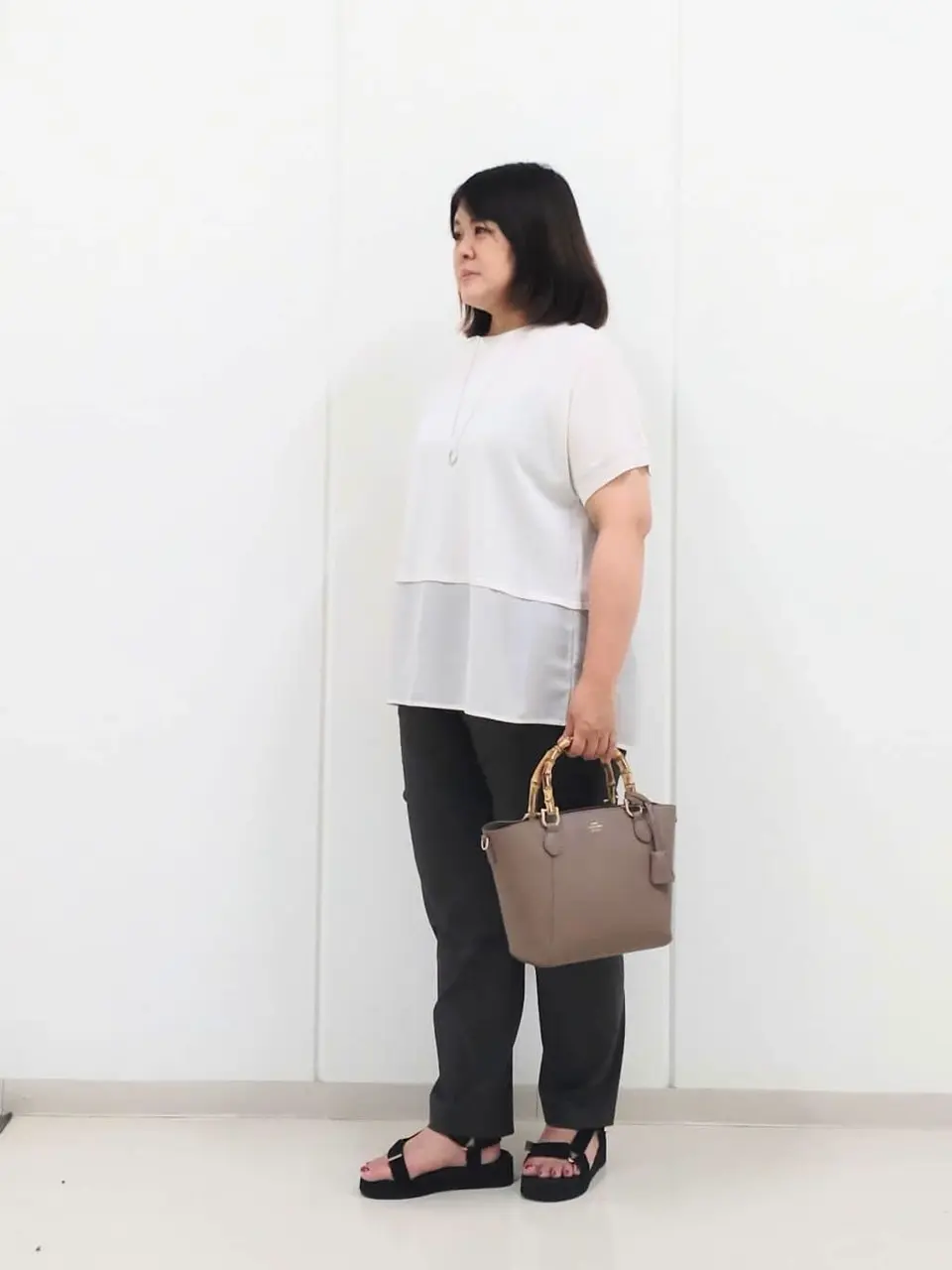 J.PRESS LADIES L 河野 コーディネート画像