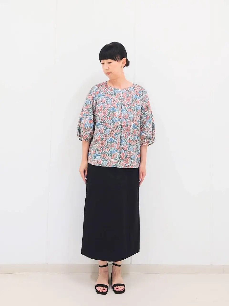 J.PRESS LADIES L スタッフ コーディネート画像