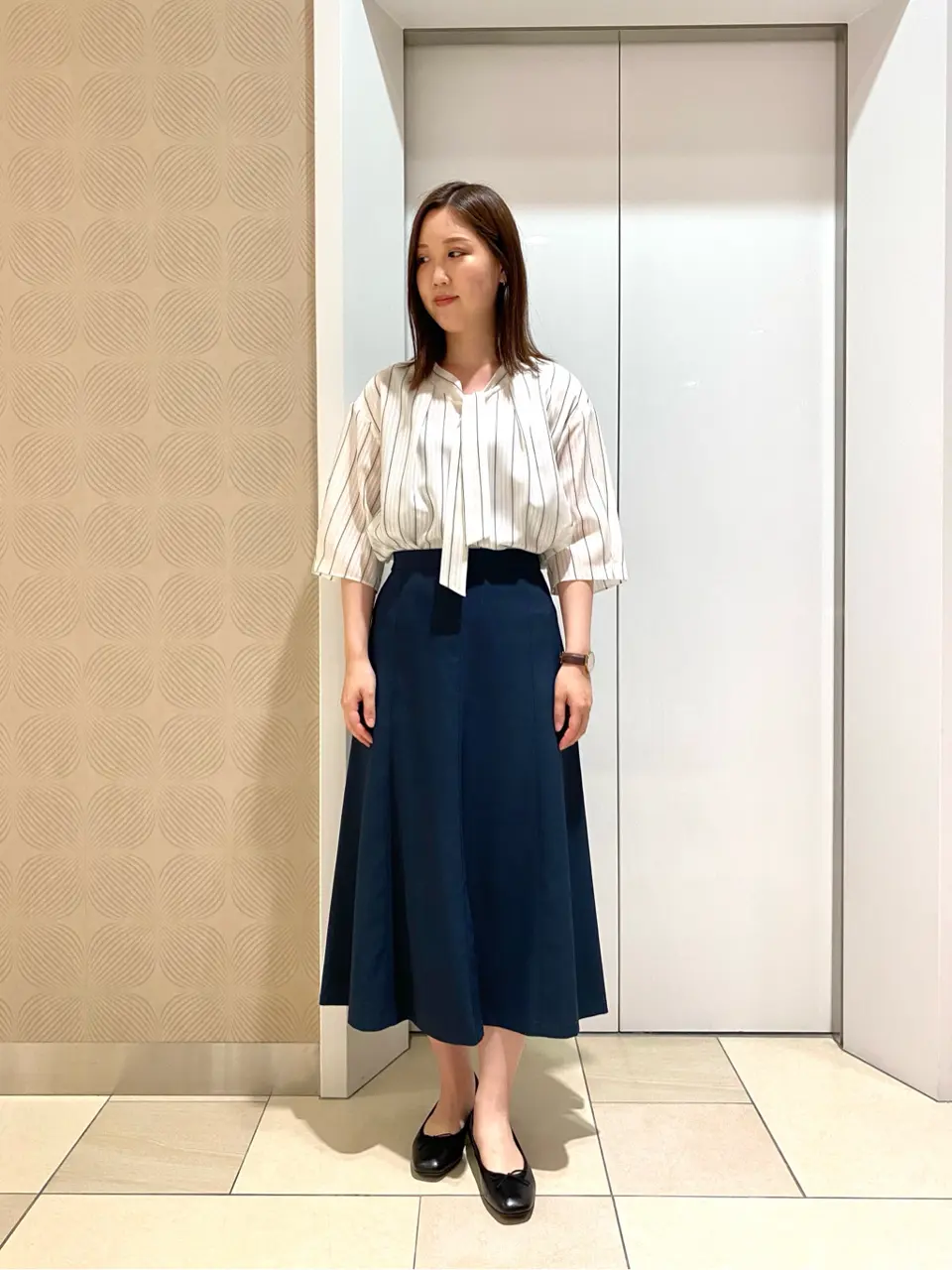 J.PRESS LADIES L 早川 コーディネート画像