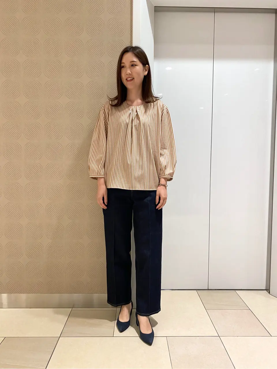 J.PRESS LADIES L 早川 コーディネート画像