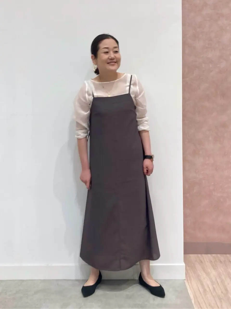 ONWARD CROSSET SELECT 野村 コーディネート画像