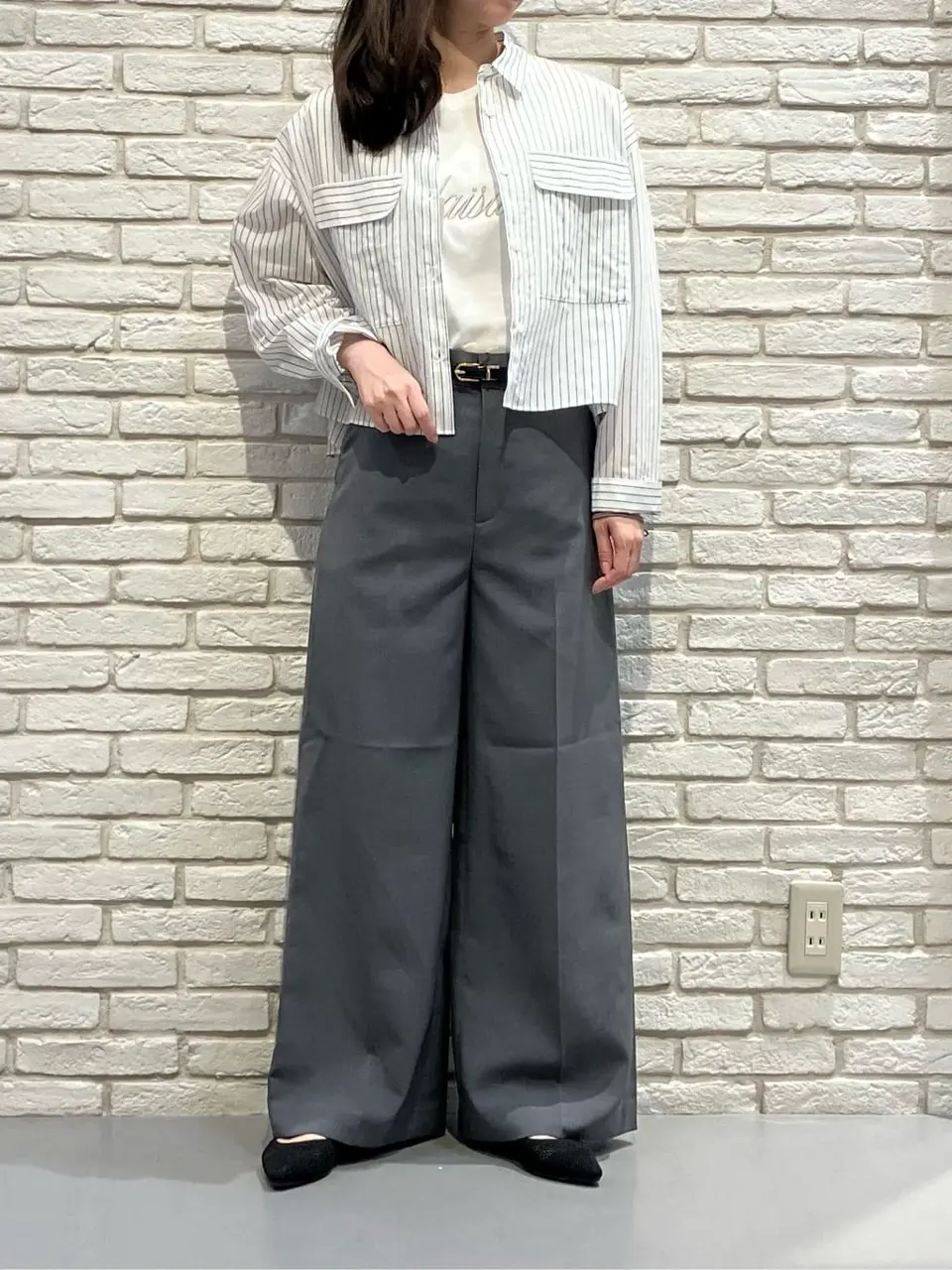 ONWARD CROSSET SELECT 檀 コーディネート画像