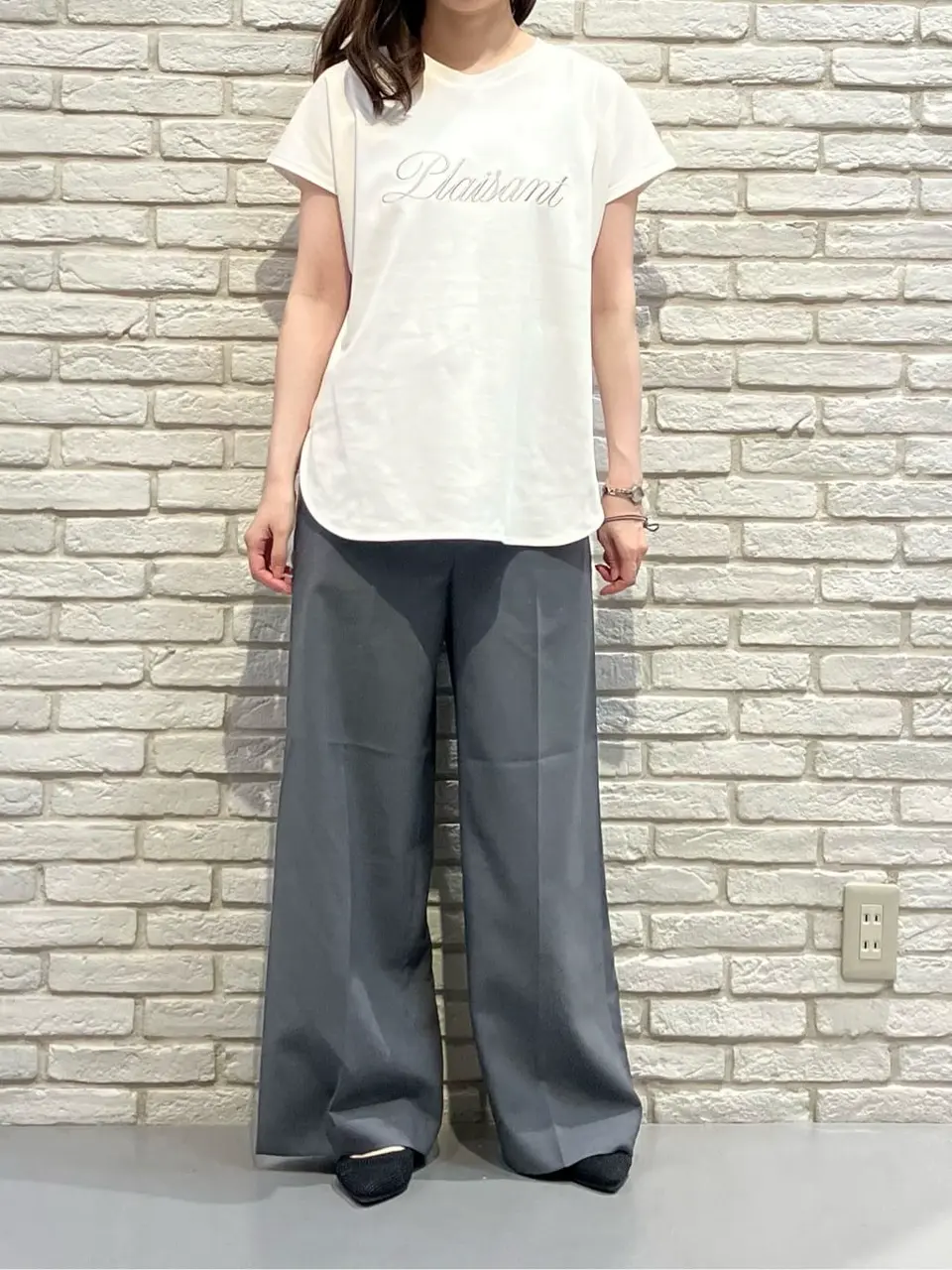 ONWARD CROSSET SELECT 檀 コーディネート画像