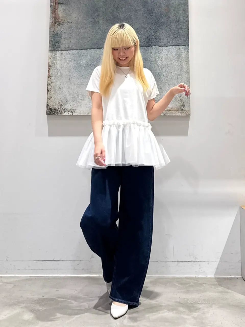 ONWARD CROSSET SELECT 石井 コーディネート画像