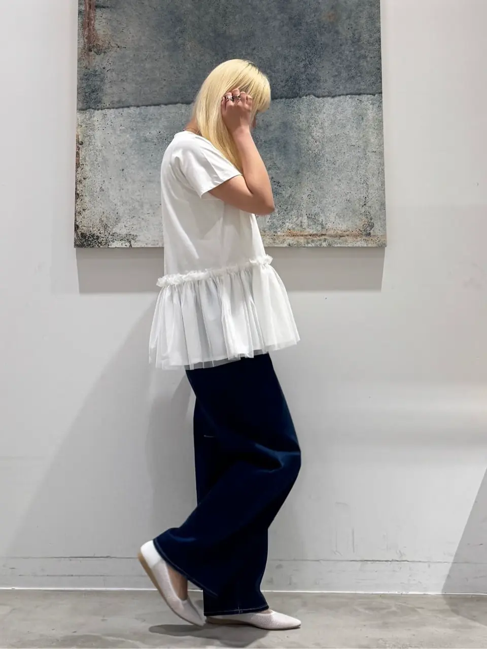 ONWARD CROSSET SELECT 石井 コーディネート画像