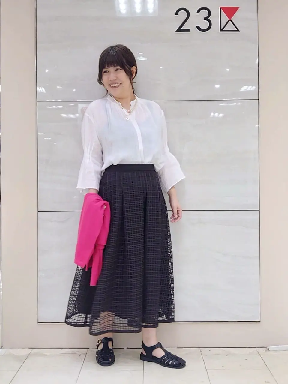 ONWARD CROSSET SELECT 森 コーディネート画像