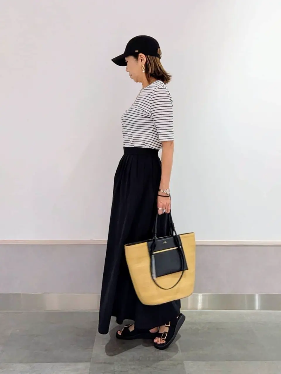 ONWARD CROSSET SELECT niwa コーディネート画像