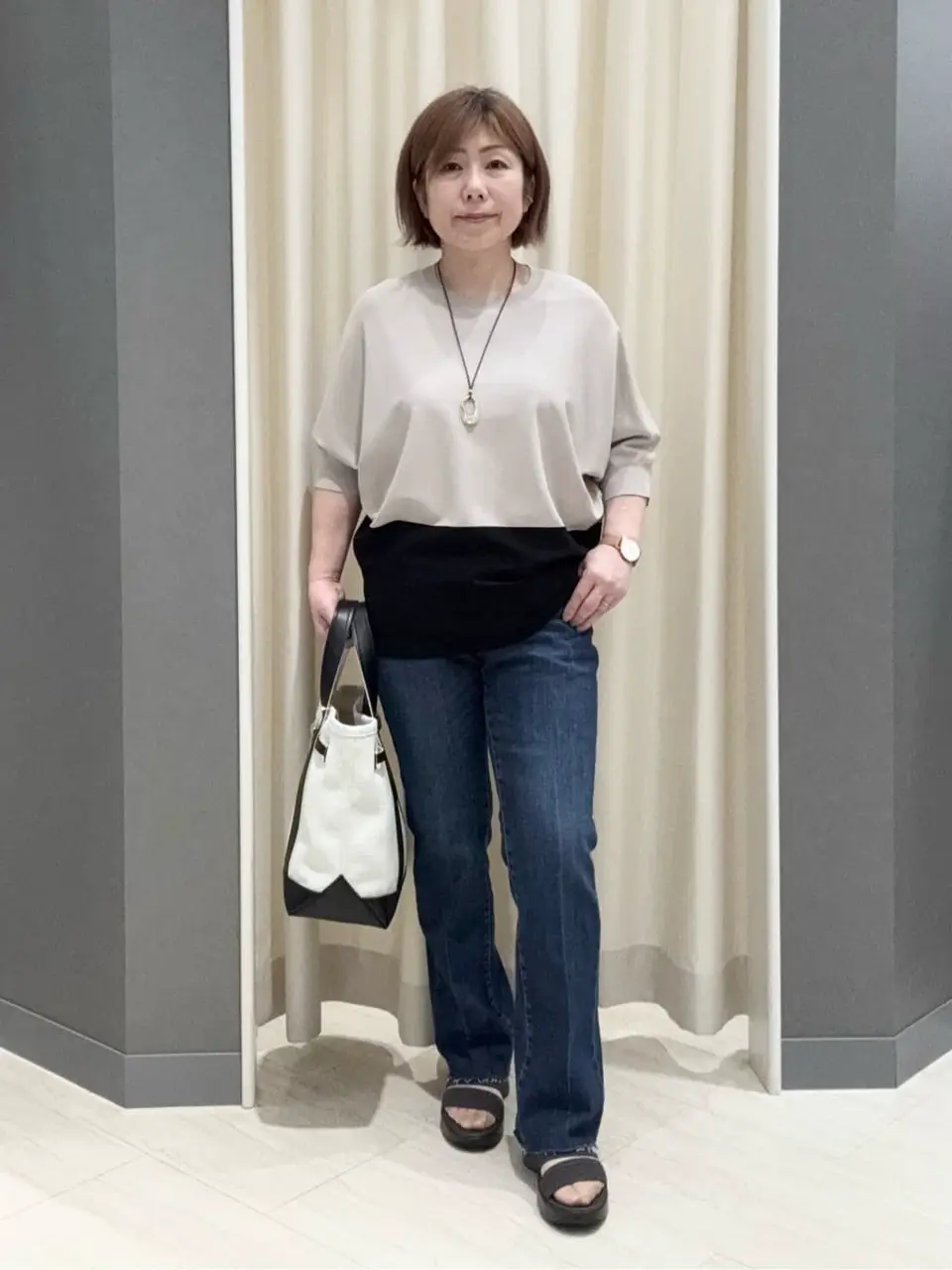 ONWARD CROSSET SELECT 吉田 コーディネート画像