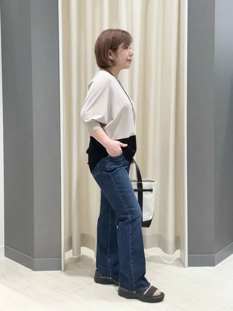 ONWARD CROSSET SELECT 吉田 コーディネート画像