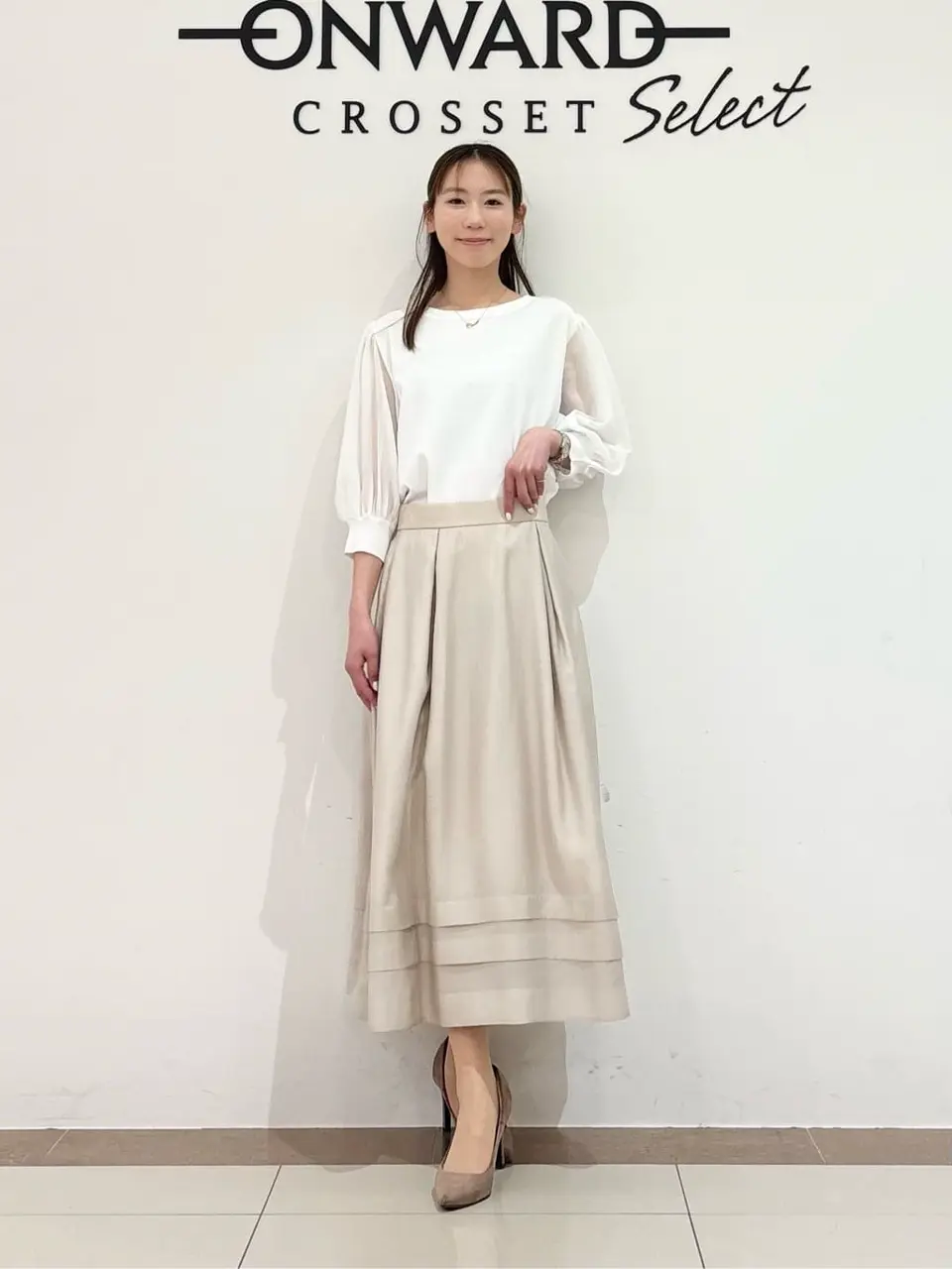 ONWARD CROSSET SELECT スタッフ コーディネート画像