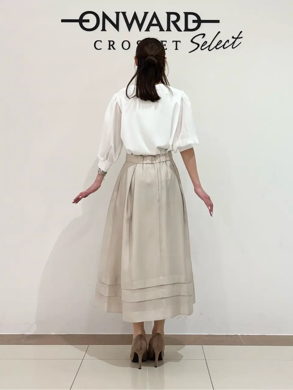 ONWARD CROSSET SELECT スタッフ コーディネート画像