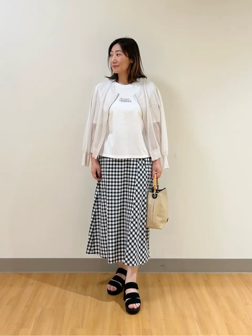 ONWARD CROSSET SELECT TAKI コーディネート画像