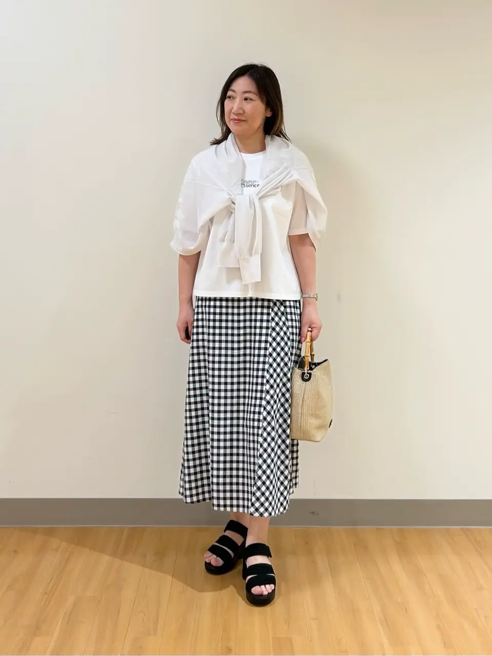 ONWARD CROSSET SELECT TAKI コーディネート画像