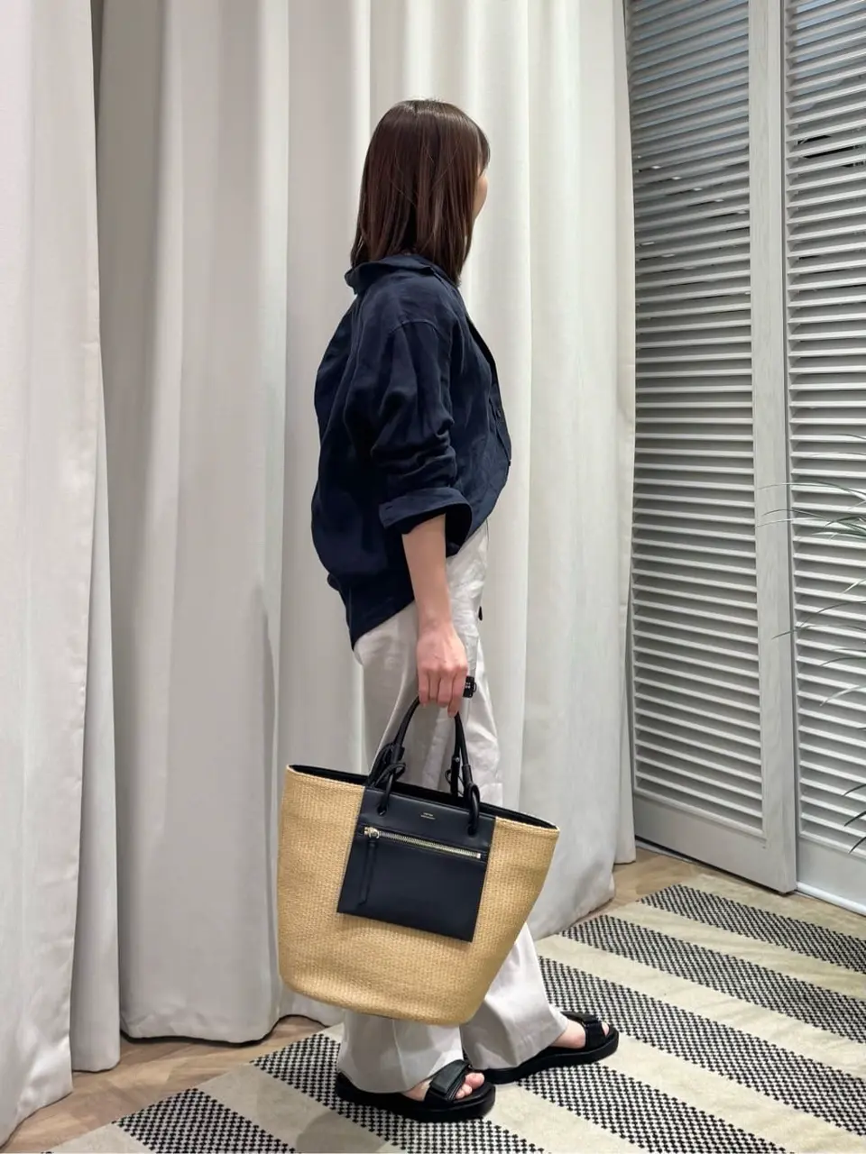 ONWARD CROSSET SELECT KURIYAMA コーディネート画像