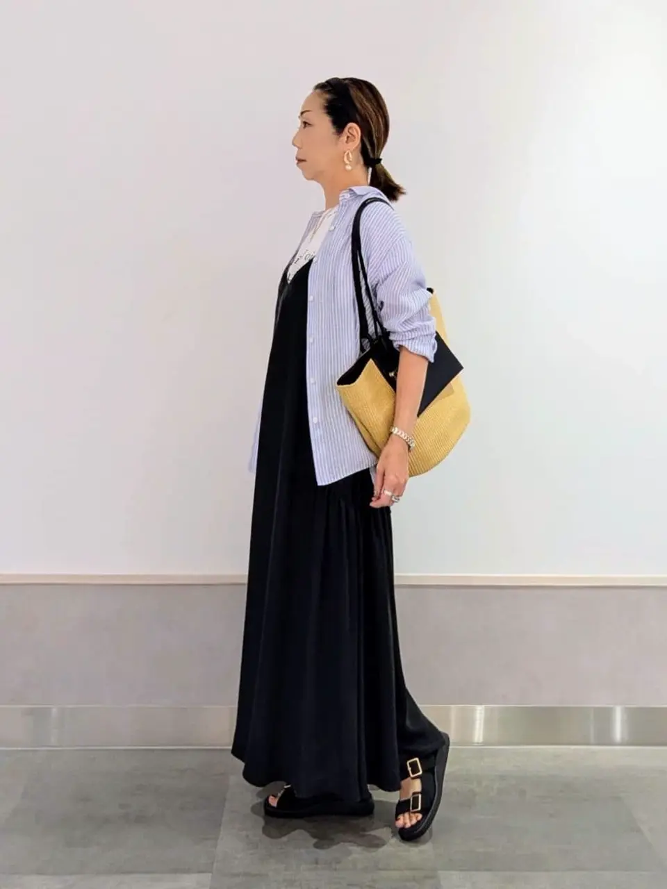 ONWARD CROSSET SELECT niwa コーディネート画像