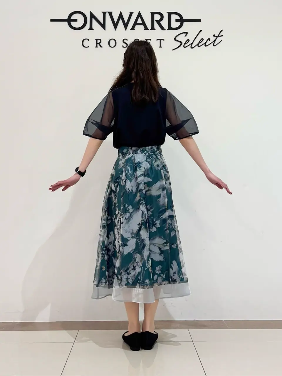 ONWARD CROSSET SELECT スタッフ コーディネート画像
