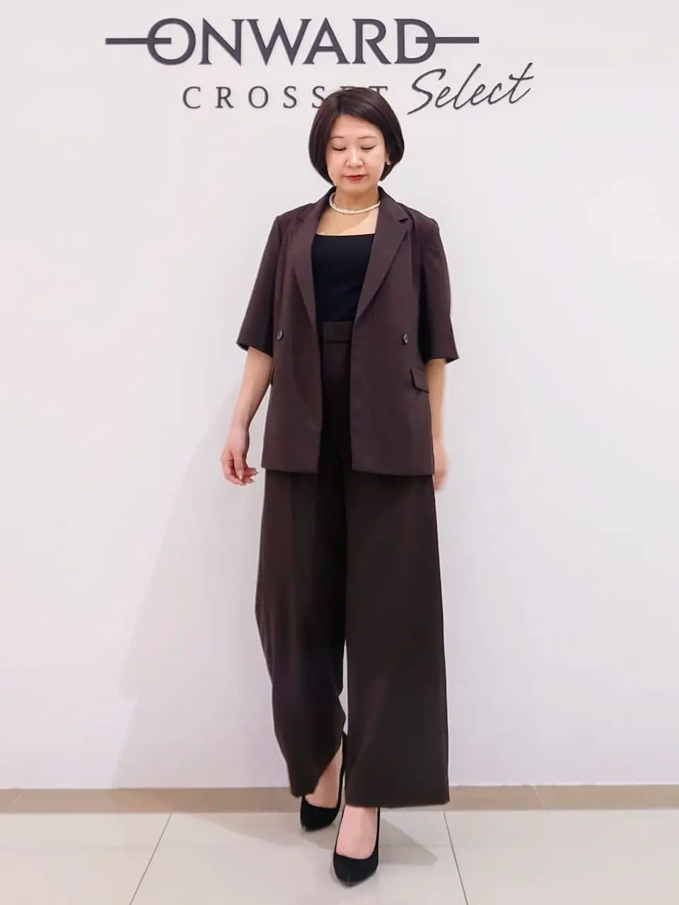 ONWARD CROSSET SELECT スタッフ コーディネート画像