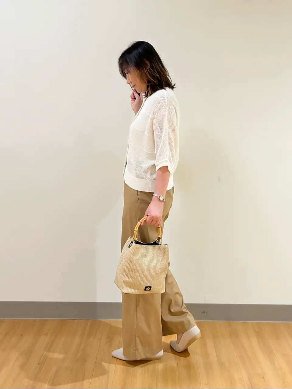 ONWARD CROSSET SELECT TAKI コーディネート画像