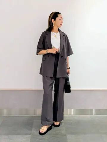 ONWARD CROSSET SELECT niwa コーディネート画像