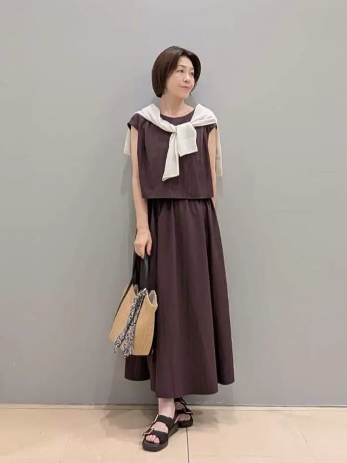 ONWARD CROSSET SELECT 見帆 コーディネート画像