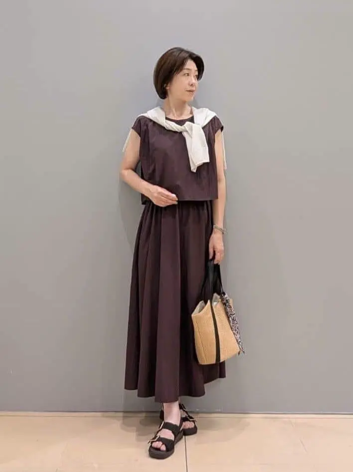 ONWARD CROSSET SELECT 見帆 コーディネート画像