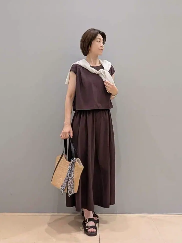 ONWARD CROSSET SELECT 見帆 コーディネート画像