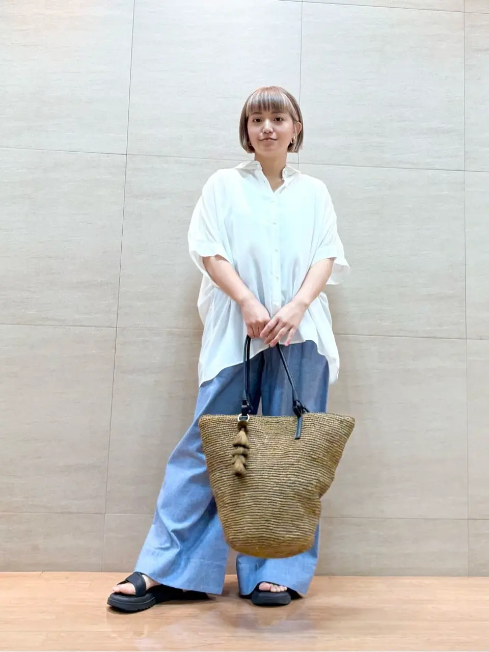 ONWARD CROSSET SELECT 佐藤 コーディネート画像