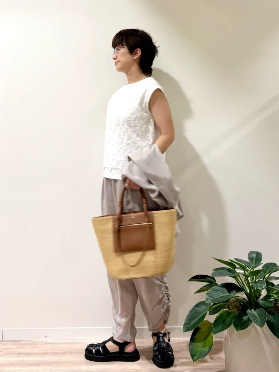 ONWARD CROSSET SELECT 照木 コーディネート画像