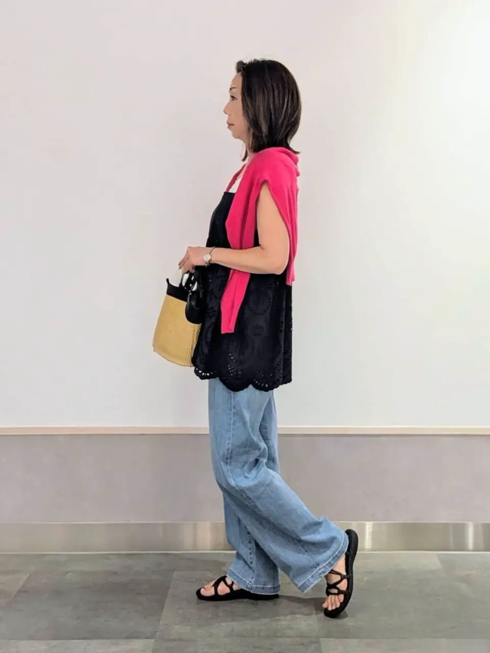 ONWARD CROSSET SELECT niwa コーディネート画像